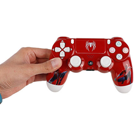 DualShock 4 V2 Spider-man ZCT2 Kablosuz PS4 Oyun Kolu