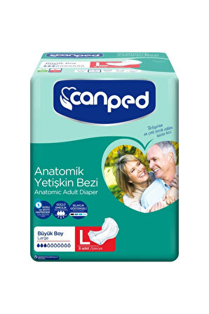 Yetişkin Anatomik Hasta Bezi Normal Büyük Large (8*8=64 Adet )