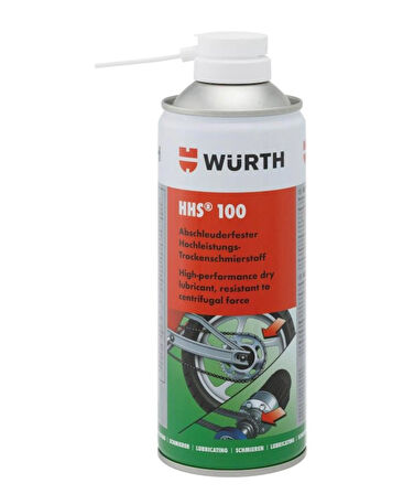Würth Hhs Drylube (Hhs 100) Kuru Zincir Yağlayıcı 400 ml 