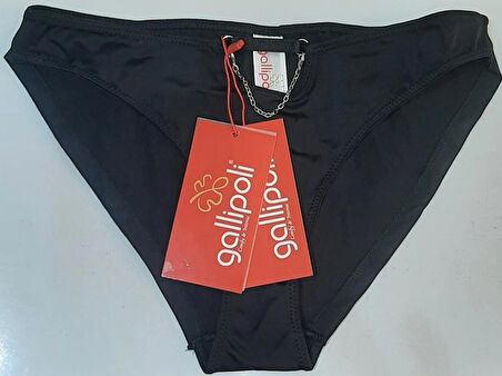 Kadın Bikini Külot Siyah Renk 