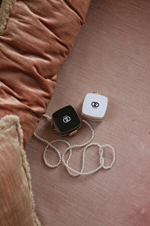 İnci Aksesuar Beyaz Mini Charm Çanta Aksesuarı