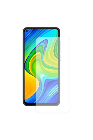 Redmi Note 9 Uyumlu Tam Kapatan Temperli Cam Ekran Koruyucu Kırılmaz Cam