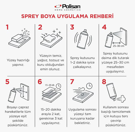 Polisan Özel Amaçlı Altın Varak Sprey Boya 400 Ml