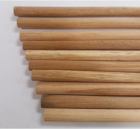 Ahşap Kavela Çubuk 100cm (10 Adet) 8mm