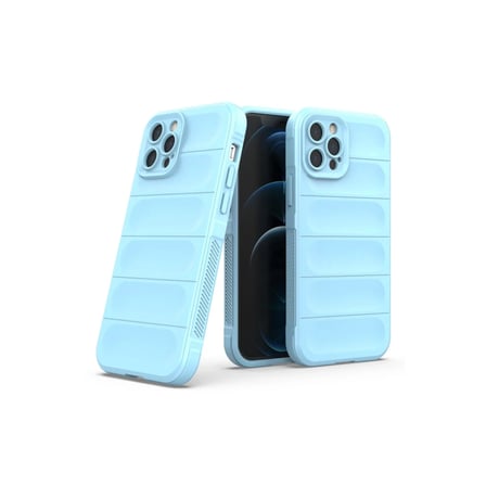 Apple iPhone 12 Pro Kılıf Optimum Silikon - Sky Blue