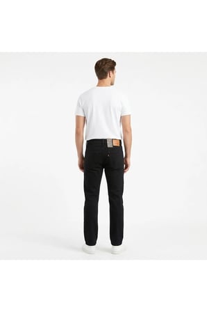 505® regular fit likralı esnek kumaş klasik Erkek Jean Pantolon--black-- Siyah01 / 34/32