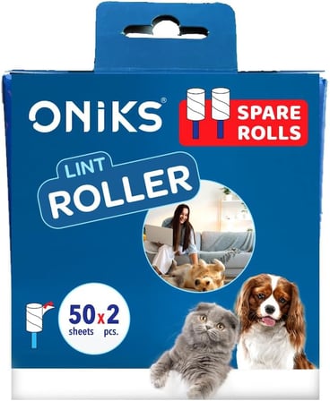 Mio Oniks Tüy Toplama Yedek Rulu, 50 yaprak x 2 adet x 15 adet