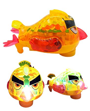 Angry Birds Işıklı Sesli Çarpıp Dönen Kızgın Oyuncak Angy Birds
