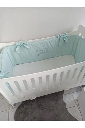  Ege Home Dream Big Little One Nakışlı Süngerli Beşik Yan Koruma 