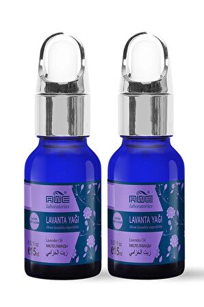 2'li Cemre Lavanta Uçucu Yağı 15 ml Damlalıklı Serum Kolay Kullanım