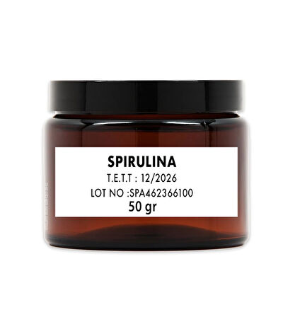 Spirulina Extract Saf Hammadde 50 gr
