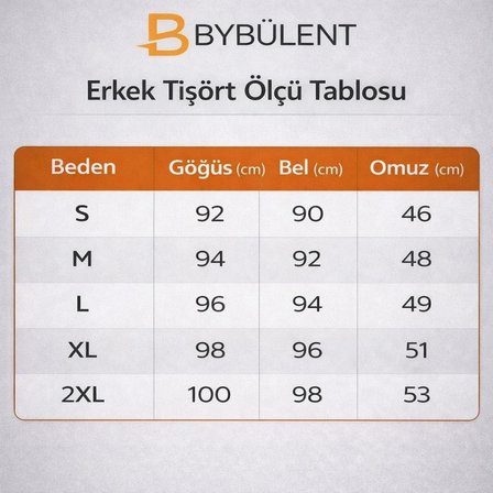 BYBÜLENT Füme Erkek Oval Yaka Tişört Açık Yaka Likralı Slim Fit T-shirt 