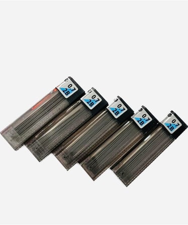 Tombow Leader Kalem Ucu 0.7 mm 2B, 5 Tüp Set