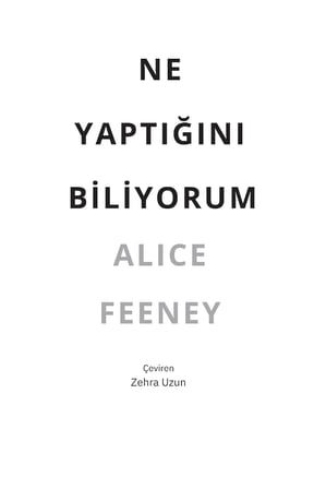 Ne Yaptığını Biliyorum