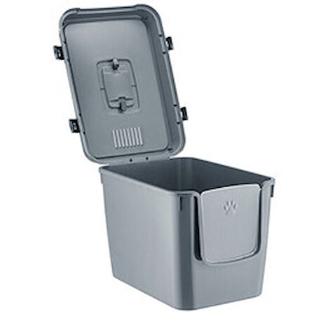 MASKOT ÜSTTEN KAPAKLI KAPALI KEDİ TUVALETİ