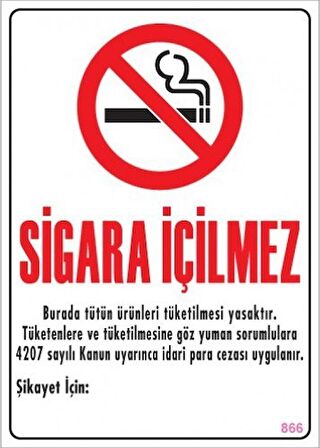 Sigara İçilmez