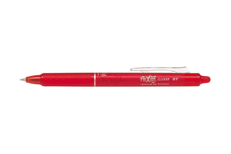 PEN Tükenmez kalem Frixion Ball Clicker kırmızı 0,7 mm