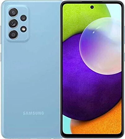 Samsung Galaxy A52 Mavi 128 GB 8 GB Ram YENİLENMİŞ ÜRÜN (Sıfır Gibi) 