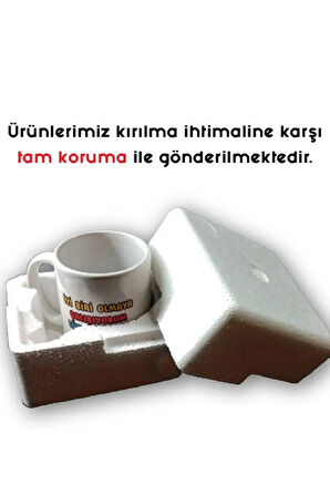 My Hero Academia Kirishima Temalı Baskılı Beyaz Kupa Bardak