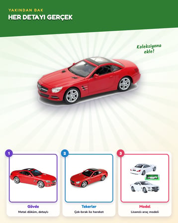 Welly Diecast Mercedes Benz SL550 43662
