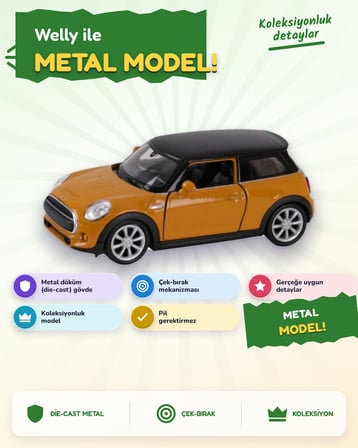 Welly Die Cast New Mini 43696