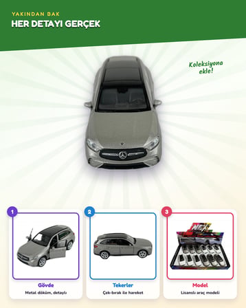 Welly Çek Bırak MB GLC AMG 43838