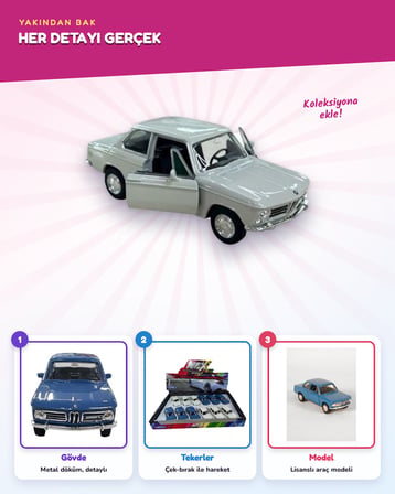 Welly 1:32 BMW 2002 TI 43808