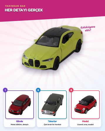 Welly Çek Bırak Asortili 49720-6D-25