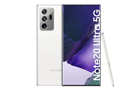Samsung Galaxy Note 20 ULTRA  Beyaz 256 GB / 8 GB Ram Yenilenmiş Ürün ( Sıfır Gibi)