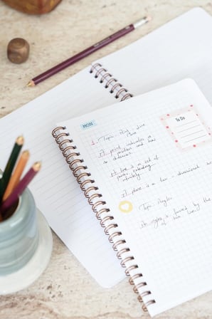 Matt Notebook A5 Spiralli Okul Defteri 80 yaprak 2'li Set – Çizgili &amp; Kareli