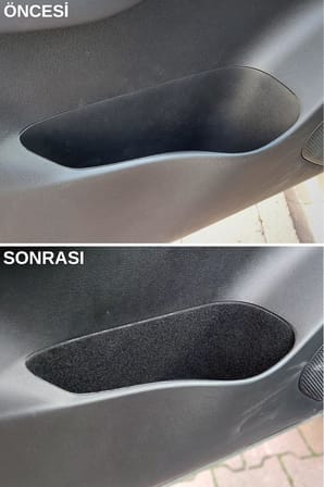 Nissan Qashqai J12 Konfor Seti̇ Eşya Saklama Cepleri İçin Hazır Kumaş Kaplama Ses Giderici İzolasyon Amaçlı Set