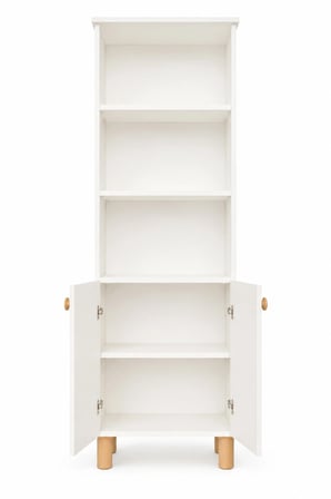 2 Kapaklı Kitaplık, Raflı, Şık Tasarım