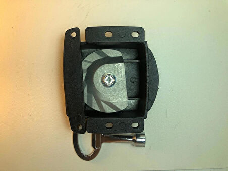 ATLASTEK METAL MİNİ YÜZEY MONTAJ HAVA SANTRAL KABİN AĞIR PANEL KİLİT - PLASTİK GÖVDE (+ Alu. Kare 8. Anahtar)