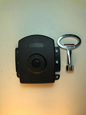 ATLASTEK METAL MİNİ YÜZEY MONTAJ HAVA SANTRAL KABİN  AĞIR PANEL KİLİT - METAL GÖVDE  (+ Alu. Kare 8. Anahtar)