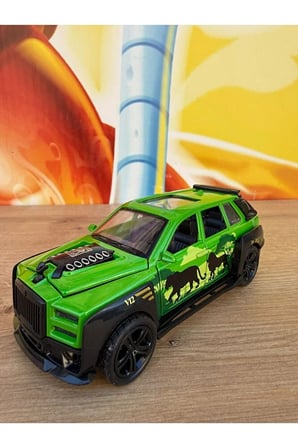 Rolls Royce Cullinan Diecast Model Araba Sesli Işıklı Açılan Kapılar Rolls Royce Safari Aracı
