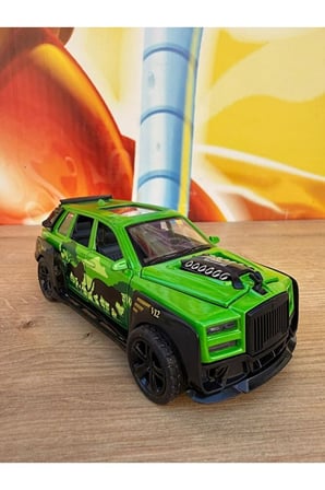 Rolls Royce Cullinan Diecast Model Araba Sesli Işıklı Açılan Kapılar Rolls Royce Safari Aracı