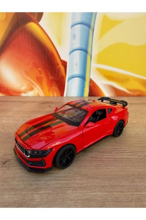 Ford Mustang Diecast Model Araba Sesli Işıklı Açılan Kapılar Ford Mustang Araba