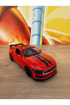 Ford Mustang Diecast Model Araba Sesli Işıklı Açılan Kapılar Ford Mustang Araba