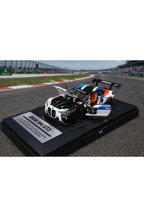 BMW M4 Gt3 Diecast Model Araba Açılan Kapılar 1:26 Ölçek BMW Spor Model Araba