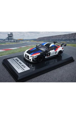 BMW M4 Gt3 Diecast Model Araba Açılan Kapılar 1:26 Ölçek BMW Spor Model Araba