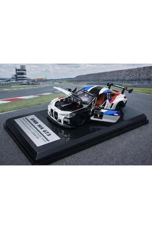 BMW M4 Gt3 Diecast Model Araba Açılan Kapılar 1:26 Ölçek BMW Spor Model Araba