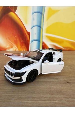 Ford Mustang Diecast Model Araba Sesli Işıklı Açılan Kapılar Ford Mustang Shelby