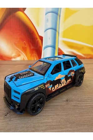 Rolls Royce Cullinan Diecast Model Araba Çekbırak Açılan Kapılar Sesli Işıklı Rolls Royce Safari
