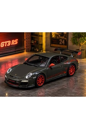 Porsche 911 GT3 RS Diecast Model Araba Porsche Spor Yarış Arabası Model 1:26
