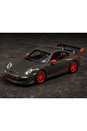 Porsche 911 GT3 RS Diecast Model Araba Porsche Spor Yarış Arabası Model 1:26