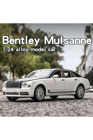 Bently Mullsane 1:24 Diecast Model Araba Koleksiyon Araba Sesli Işıklı Bently Mulsanne