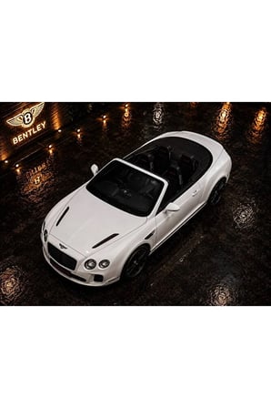 BENTLEY CONTINENTAL SUPERSPORTS CONVERTIBLE ISR DİECAST MODEL ARABA ÜSTÜ AÇIK BENTLEY ARABA