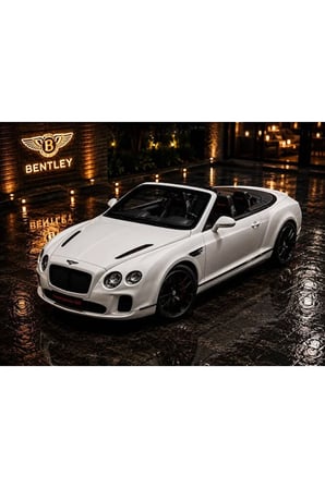 BENTLEY CONTINENTAL SUPERSPORTS CONVERTIBLE ISR DİECAST MODEL ARABA ÜSTÜ AÇIK BENTLEY ARABA