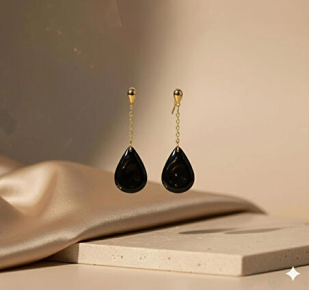 El Yapımı Tasarım Kadın Küpe - Kulağı Ağrıtmayan Çok Hafif ve Renkli Sallantılı Model