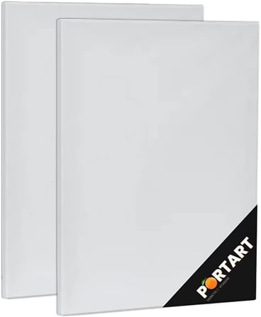 Portart Tuval 35X50 Cm 2'Li Paket